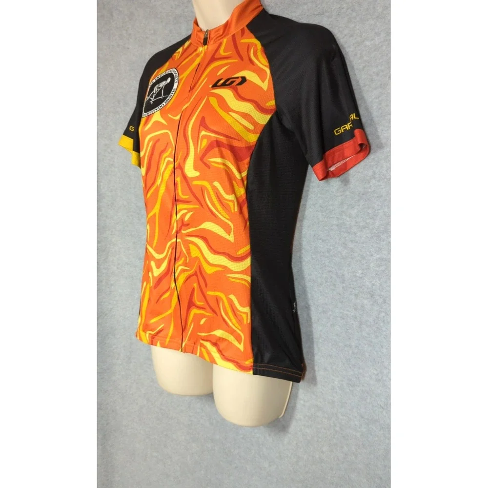 Louis Garneau Cycling Jersey Women M Full Zip The Endurance Society Skeletons - Picture 6 of 12